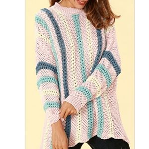 NWT- 90s Vintage Style Sweater/ One Size